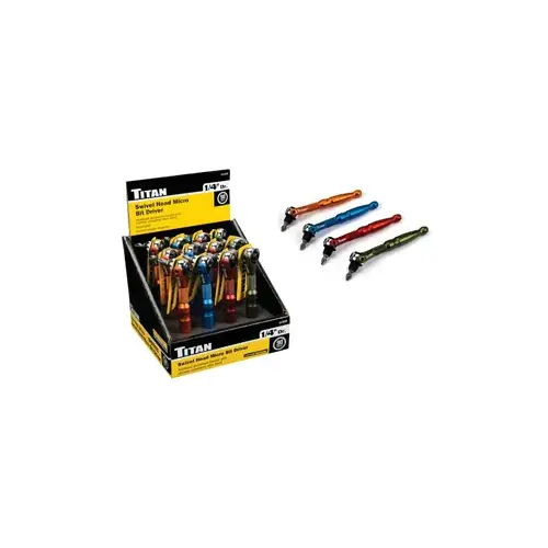 1/4" Drive Micro Bit Driver 1/4" Drive Micro Bit Driver
