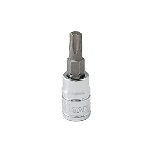 T27 1/4" Dr Star Bit Socket T27 1/4" Dr Star Bit Socket