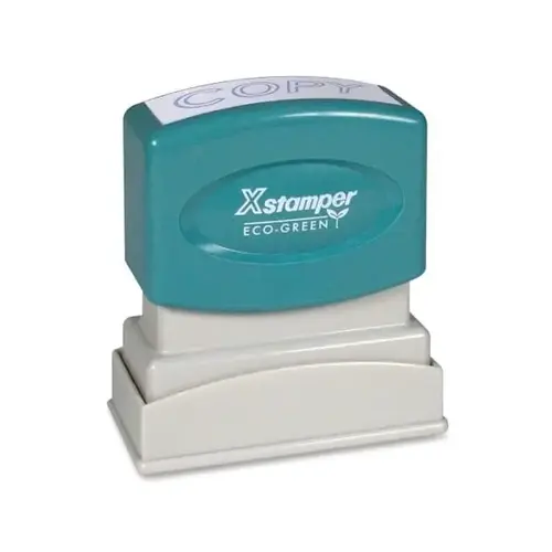 "Copy" Self-Inking Stamp 0.50" X 1.63" 100000 Impressions Blue "Copy" Self-Inking Stamp 0.50" X 1.63" 100000 Impressions Blue