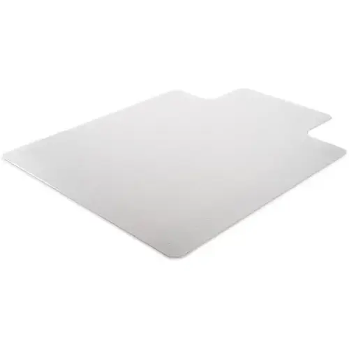 Standard Lip Chairmat For Low-Pile Carpeted Floor 48"X36"X0.122" Clear Standard Lip Chairmat For Low-Pile Carpeted Floor 48"X36"X0.122" Clear