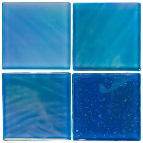 Antigua Iridescent Blue 3" Antigua Iridescent Blue 3"