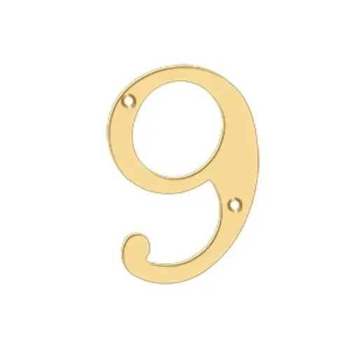 Solid Brass House Number Solid Brass House Number