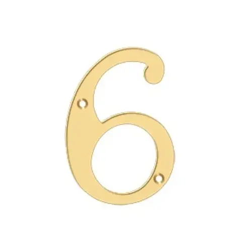 Solid Brass House Number Solid Brass House Number