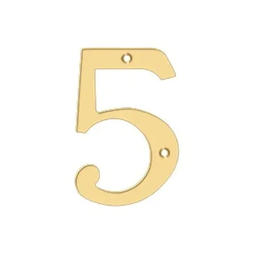 Solid Brass House Number Solid Brass House Number