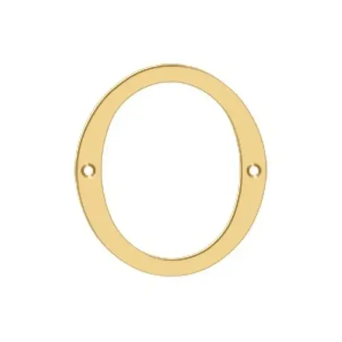 Solid Brass House Number Solid Brass House Number