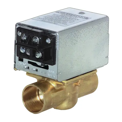 24v Zone Valve 1" Sweat 2 Pos N/C With End Switch Cv=8.0 24v Zone Valve 1" Sweat 2 Pos N/C With End Switch Cv=8.0
