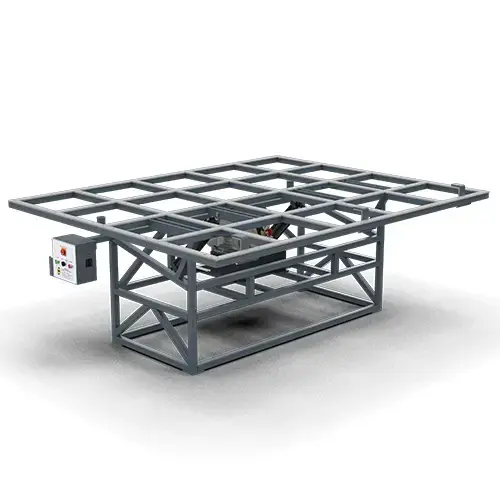 Tilt Glass Cutting Table Grey Tilt Glass Cutting Table Grey