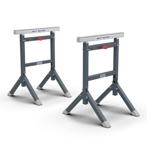 Abaco Machines USA AEAFS3143 EASY ADJUSTABLE FABRICATION STAND Grey