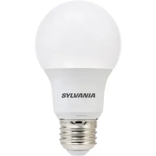 LED Bulb, Plastic Material, A19 Lamp Type, 12 Watts Power, 1100 Lumens Light Output, 2700K Color Temperature, Frosted Finish LED Bulb, Plastic Material, A19 Lamp Type, 12 Watts Power, 1100 Lumens Light Output, 2700K Color Temperature, Frosted Finish