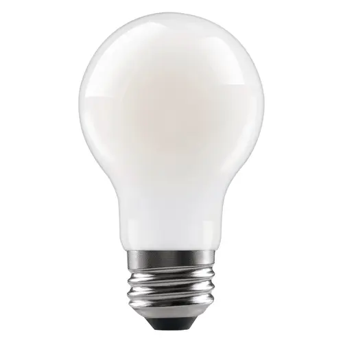 LED Bulb, Soft Glass Material, A19 Lamp Type, 11 Watts Power, 5000K Color Temperature, Frosted Finish, Pack of 2 LED Bulb, Soft Glass Material, A19 Lamp Type, 11 Watts Power, 5000K Color Temperature, Frosted Finish, Pack of 2
