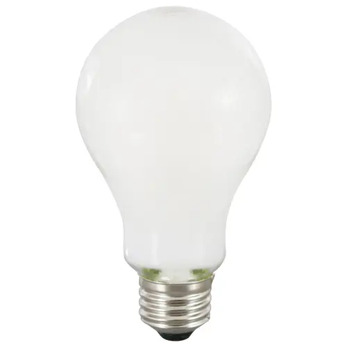 LED Light Bulb, Pack of 2, Soft Glass Material, 11 Watts, 2700K Color Temperature, A21 Lamp Type, Frosted Finish, Pack of 2 LED Light Bulb, Pack of 2, Soft Glass Material, 11 Watts, 2700K Color Temperature, A21 Lamp Type, Frosted Finish, Pack of 2