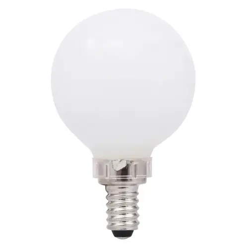 LED Light Bulb, Soft Glass Material, 4.5 Watts, 350 Lumens, 2700k Color Temperature, Frosted Finish, Pack of 2 LED Light Bulb, Soft Glass Material, 4.5 Watts, 350 Lumens, 2700k Color Temperature, Frosted Finish, Pack of 2