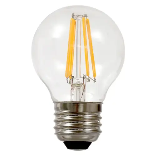 LED Light Bulb, Soft Glass Material, 5.5 Watts Power, 2700k Color Temperature, Frosted Finish, Pack of 2 LED Light Bulb, Soft Glass Material, 5.5 Watts Power, 2700k Color Temperature, Frosted Finish, Pack of 2
