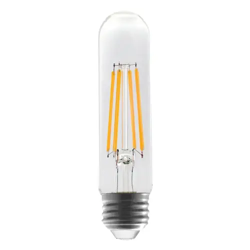 LED Bulb, Soft Glass Material, T10 Lamp Type, 300 Lumens Light Output, 3.5 Watts Power, 2700K Color Temperature, Clear Finish LED Bulb, Soft Glass Material, T10 Lamp Type, 300 Lumens Light Output, 3.5 Watts Power, 2700K Color Temperature, Clear Finish