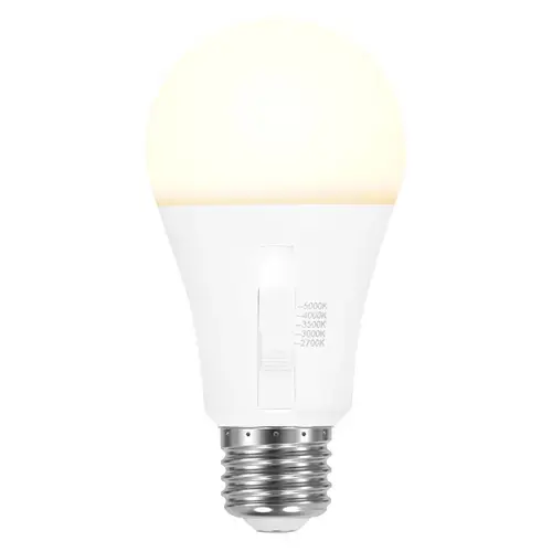 LED Light Bulb, Plastic Material, 9 Watt Power, 800 Lumens Light Output, Medium E26 Base Type, Frosted Finish, Pack of 2 LED Light Bulb, Plastic Material, 9 Watt Power, 800 Lumens Light Output, Medium E26 Base Type, Frosted Finish, Pack of 2