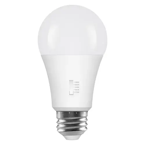 LED Light Bulb, Plastic Material, Medium E26 Base Type, 15 Watt Power, 1600 Lumens Light Output, Frosted Finish, Pack of 2 LED Light Bulb, Plastic Material, Medium E26 Base Type, 15 Watt Power, 1600 Lumens Light Output, Frosted Finish, Pack of 2