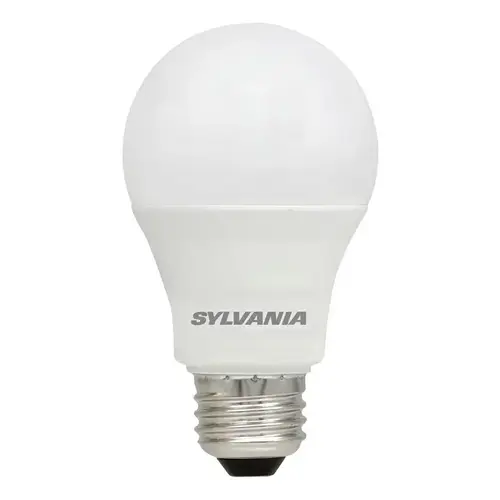 LED Light Bulb, Plastic Material, A19 Lamp Type, 14 Watts Power, 1500 Lumens, 3000K Color Temperature, Frosted Finish LED Light Bulb, Plastic Material, A19 Lamp Type, 14 Watts Power, 1500 Lumens, 3000K Color Temperature, Frosted Finish