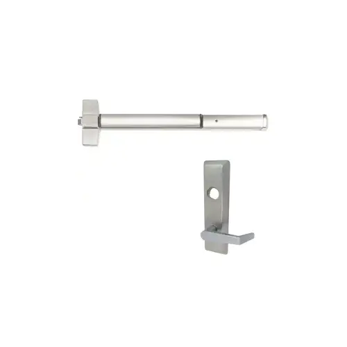 KIT - Rim Exit Device, N955 Newport Classroom/Storeroom Lever Trim (Rim Cylinder Required), Key Locks/Unlocks or Operates Trim, Function Field Changeable, RHR Right Hand Reverse/Reversible Handing, Less Cylinders, M54 SNB, Sex Nuts and Bolts, 48", Hex Dogging, Grade 1, ED5000 Series, 630/US32D Satin Stainless Steel KIT - Rim Exit Device, N955 Newport Classroom/Storeroom Lever Trim (Rim Cylinder Required), Key Locks/Unlocks or Operates Trim, Function Field Changeable, RHR Right Hand Reverse/Reversible Handing, Less Cylinders, M54 SNB, Sex Nuts and Bolts, 48", Hex Dogging, Grade 1, ED5000 Series, 630/US32D Satin Stainless Steel