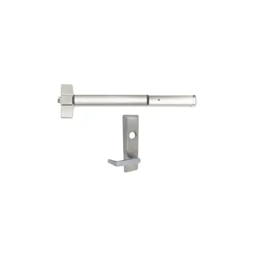 KIT - Fire-Rated 3 Hour, Rim Exit Device, N955 Newport Classroom/Storeroom Lever Trim (Rim Cylinder Required), Key Locks/Unlocks or Operates Trim, Function Field Changeable, LHR Left Hand Reverse/Reversible Handing, Less Cylinders, M54 SNB, Sex Nuts and Bolts, 48", No Dogging, Grade 1, ED5000 Series, 630/US32D Satin Stainless Steel KIT - Fire-Rated 3 Hour, Rim Exit Device, N955 Newport Classroom/Storeroom Lever Trim (Rim Cylinder Required), Key Locks/Unlocks or Operates Trim, Function Field Changeable, LHR Left Hand Reverse/Reversible Handing, Less Cylinders, M54 SNB, Sex Nuts and Bolts, 48", No Dogging, Grade 1, ED5000 Series, 630/US32D Satin Stainless Steel