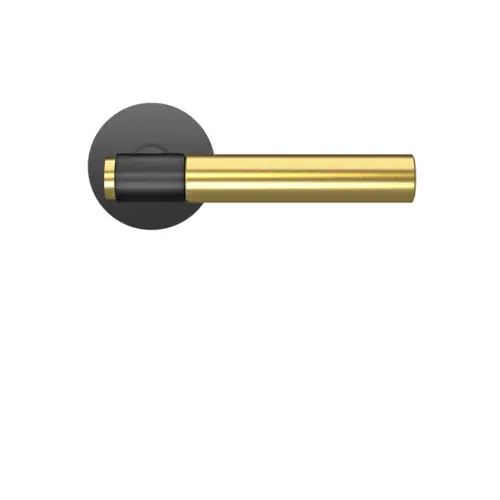 Lever set on rose Studio Series 90A2 cosmos black Lever set on rose Studio Series 90A2 cosmos black