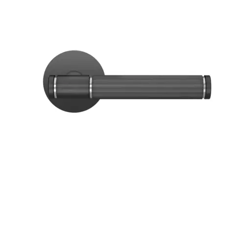Lever set on rose Studio Series 90C2 cosmos black Lever set on rose Studio Series 90C2 cosmos black