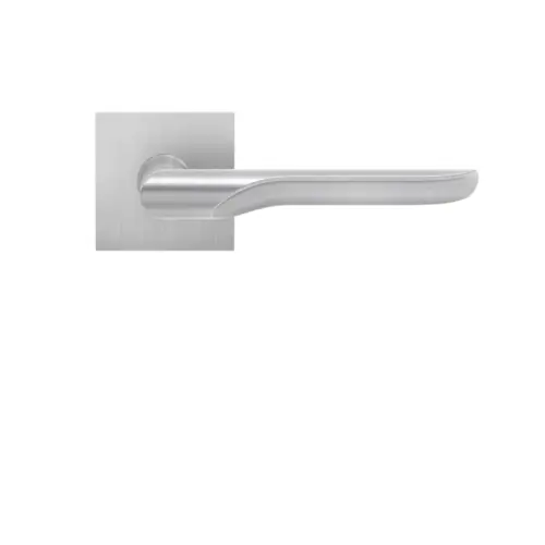 Lever set on rose Maranello satin stainless steel Lever set on rose Maranello satin stainless steel