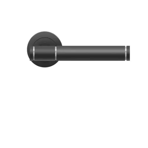 Lever set on rose Studio Series 90C2 cosmos black Lever set on rose Studio Series 90C2 cosmos black