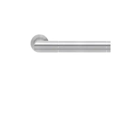 Lever set on rose Rio Steel Lever set on rose Rio Steel