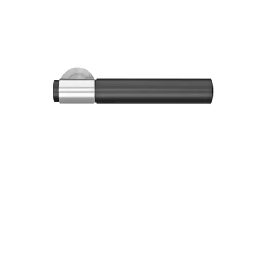 Lever set on rose Studio Series 90A1 satin stainless steel Lever set on rose Studio Series 90A1 satin stainless steel