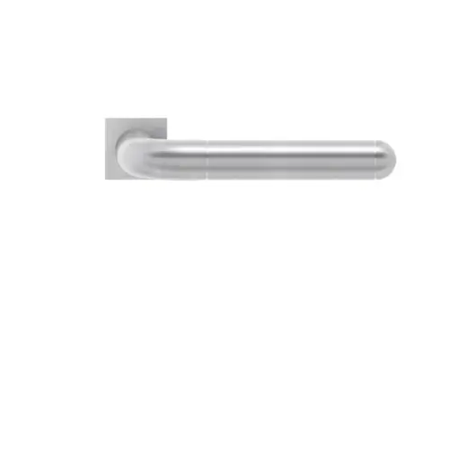 Lever set on rose Lignano Steel Lever set on rose Lignano Steel