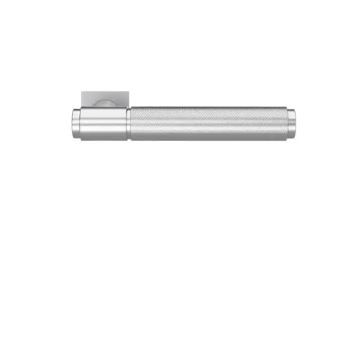 Lever set on rose Studio Series 90B satin stainless steel Lever set on rose Studio Series 90B satin stainless steel