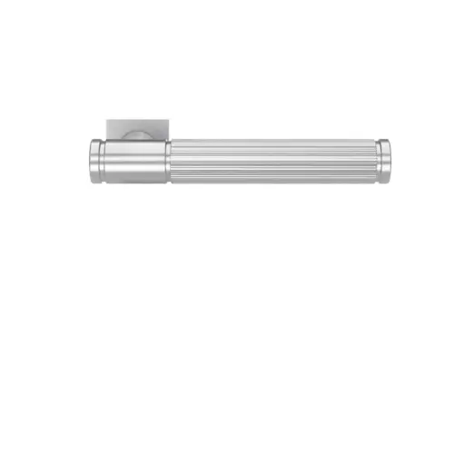 Lever set on rose Studio Series 90C1 satin stainless steel Lever set on rose Studio Series 90C1 satin stainless steel