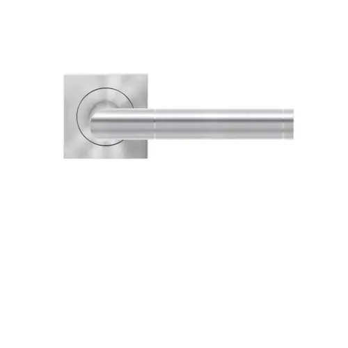 Lever set on rose Rio Steel Lever set on rose Rio Steel