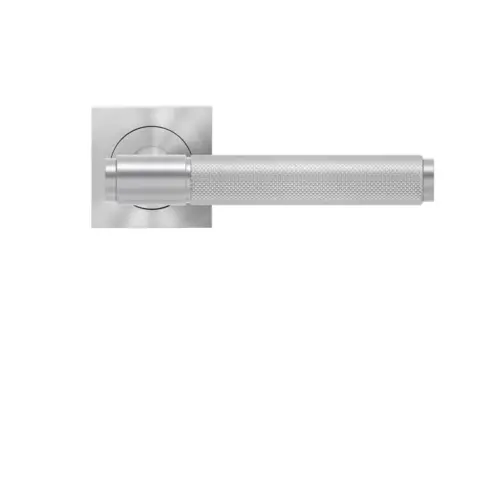 Lever set on rose Studio Series 90B satin stainless steel Lever set on rose Studio Series 90B satin stainless steel