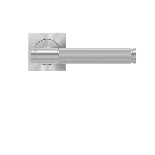 Lever set on rose Studio Series 90C1 satin stainless steel Lever set on rose Studio Series 90C1 satin stainless steel