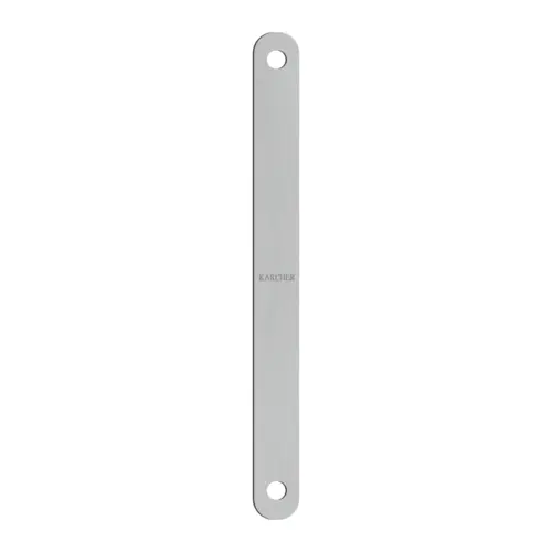 Forend plate for EPD satin stainless steel Forend plate for EPD satin stainless steel