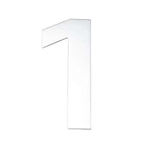 house number polished stainless steel house number polished stainless steel