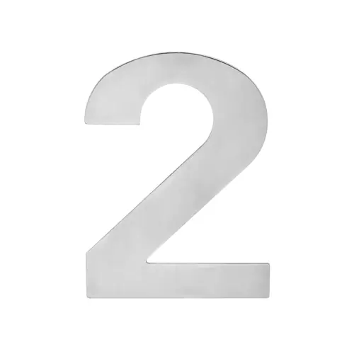 house number satin stainless steel house number satin stainless steel