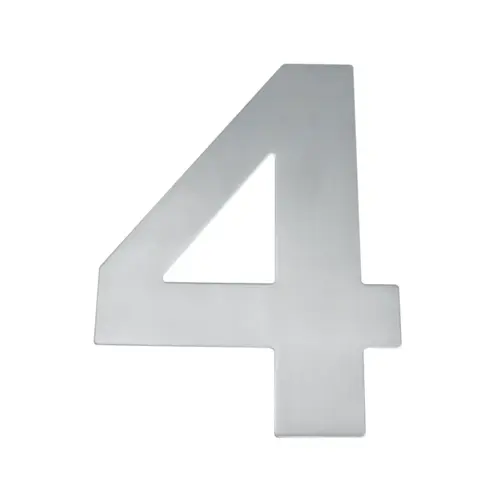house number satin stainless steel house number satin stainless steel