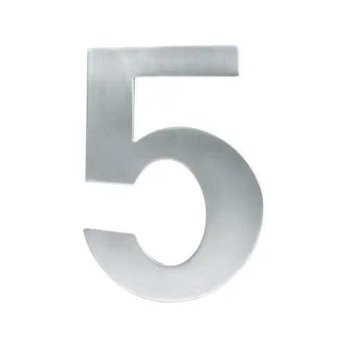 house number satin stainless steel house number satin stainless steel