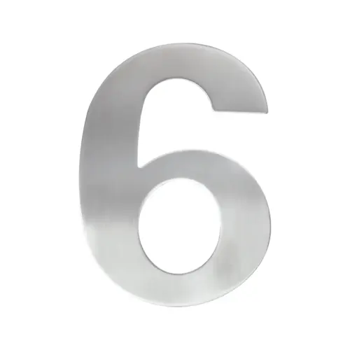 house number satin stainless steel house number satin stainless steel