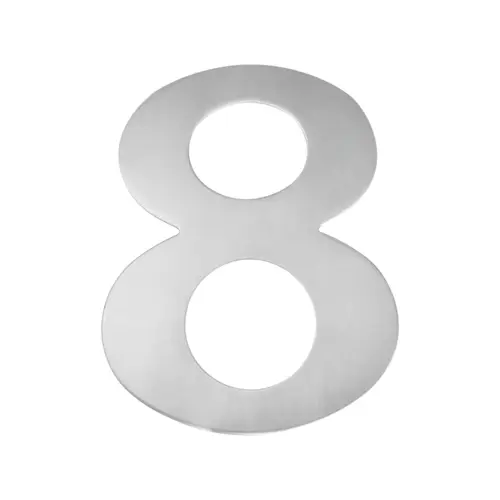 house number satin stainless steel house number satin stainless steel