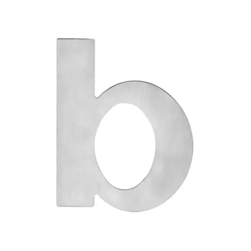 house number satin stainless steel house number satin stainless steel
