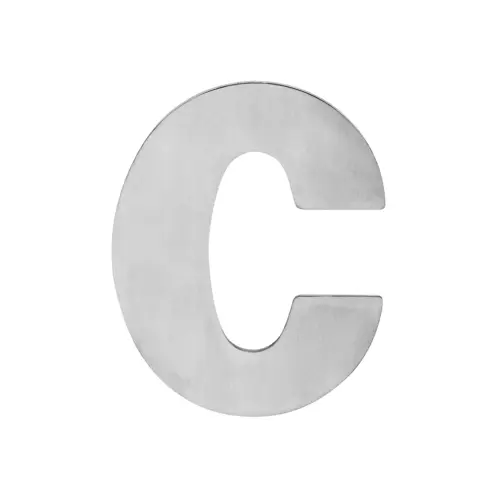 house number satin stainless steel house number satin stainless steel
