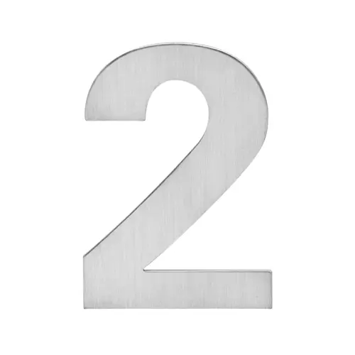 house number satin stainless steel house number satin stainless steel
