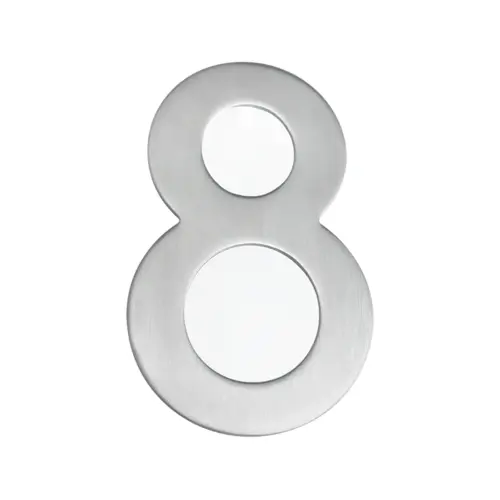 house number satin stainless steel house number satin stainless steel