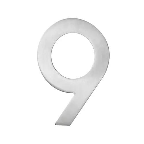 house number satin stainless steel house number satin stainless steel