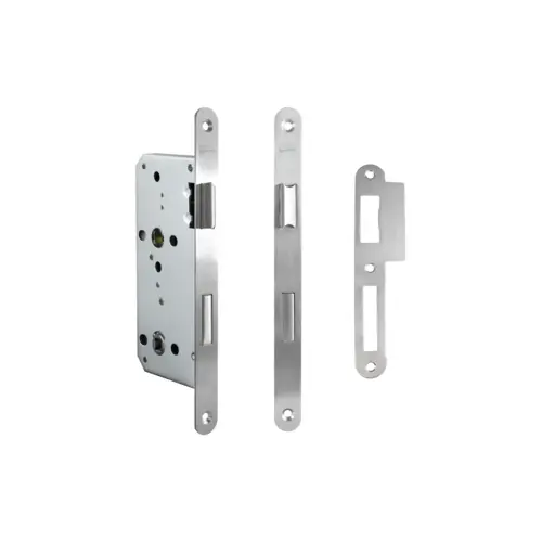S10 European Mortise Lock satin stainless steel S10 European Mortise Lock satin stainless steel