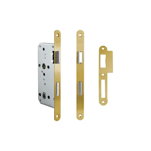 S10 European Mortise Lock satin brass S10 European Mortise Lock satin brass