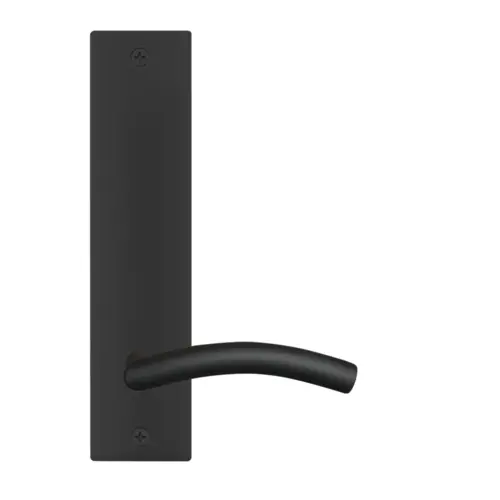 Lever set on backplate Corsica cosmos black Lever set on backplate Corsica cosmos black
